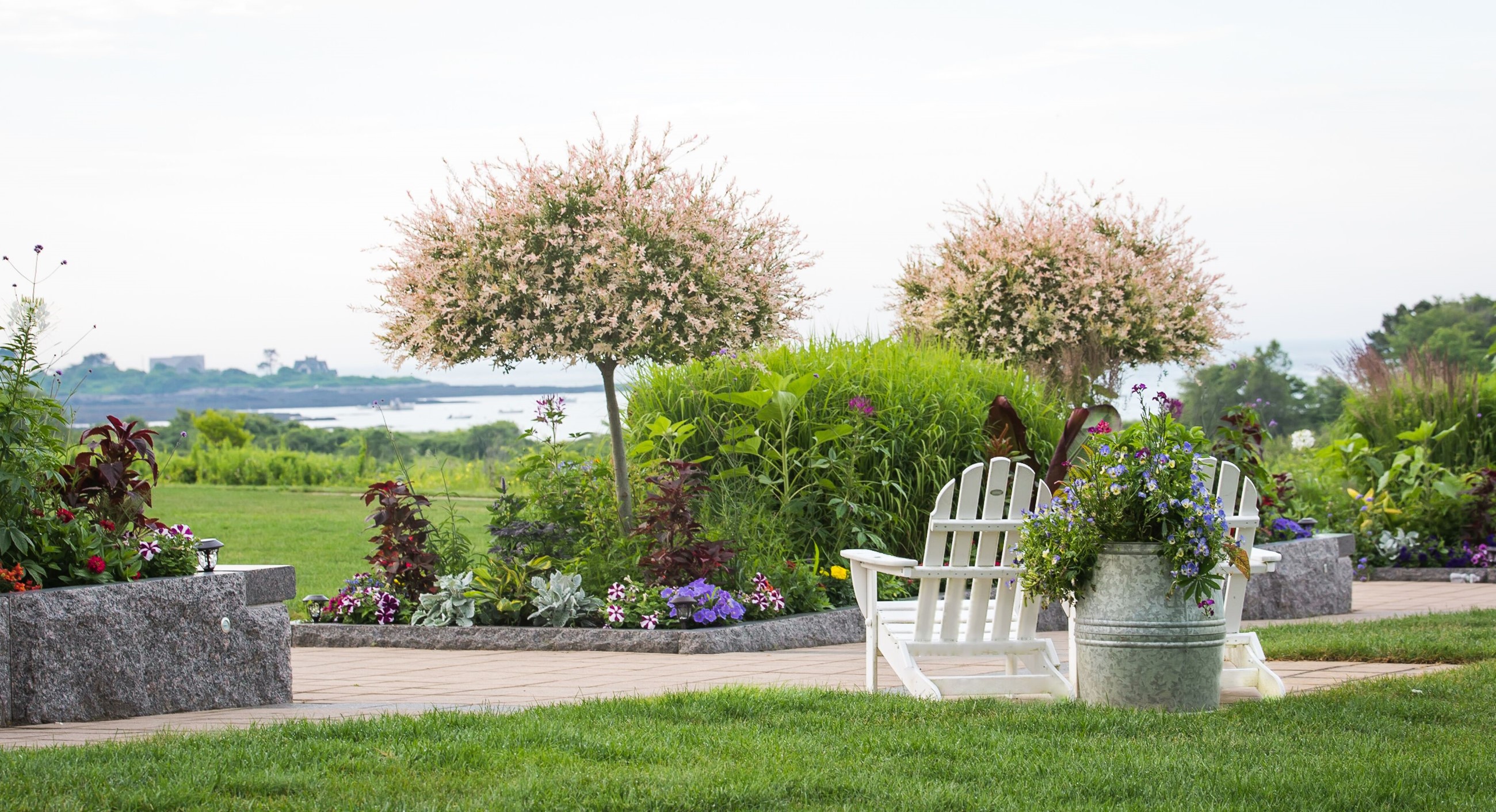 Two Chairs And Ocean View
