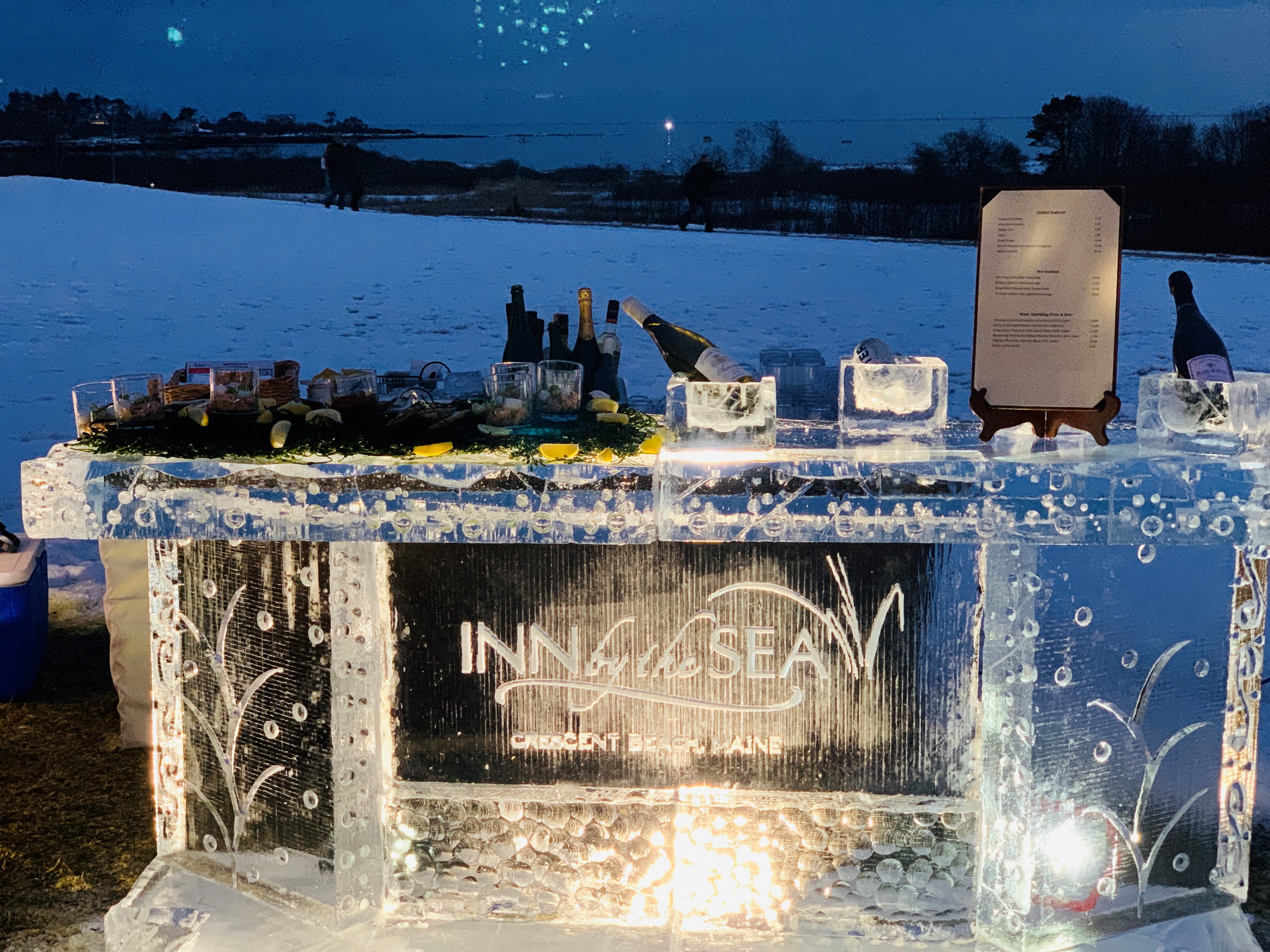 Ice Bar At Inn By The Sea