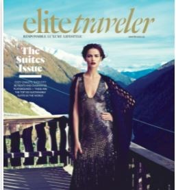Elite Traveler Magazine Cover