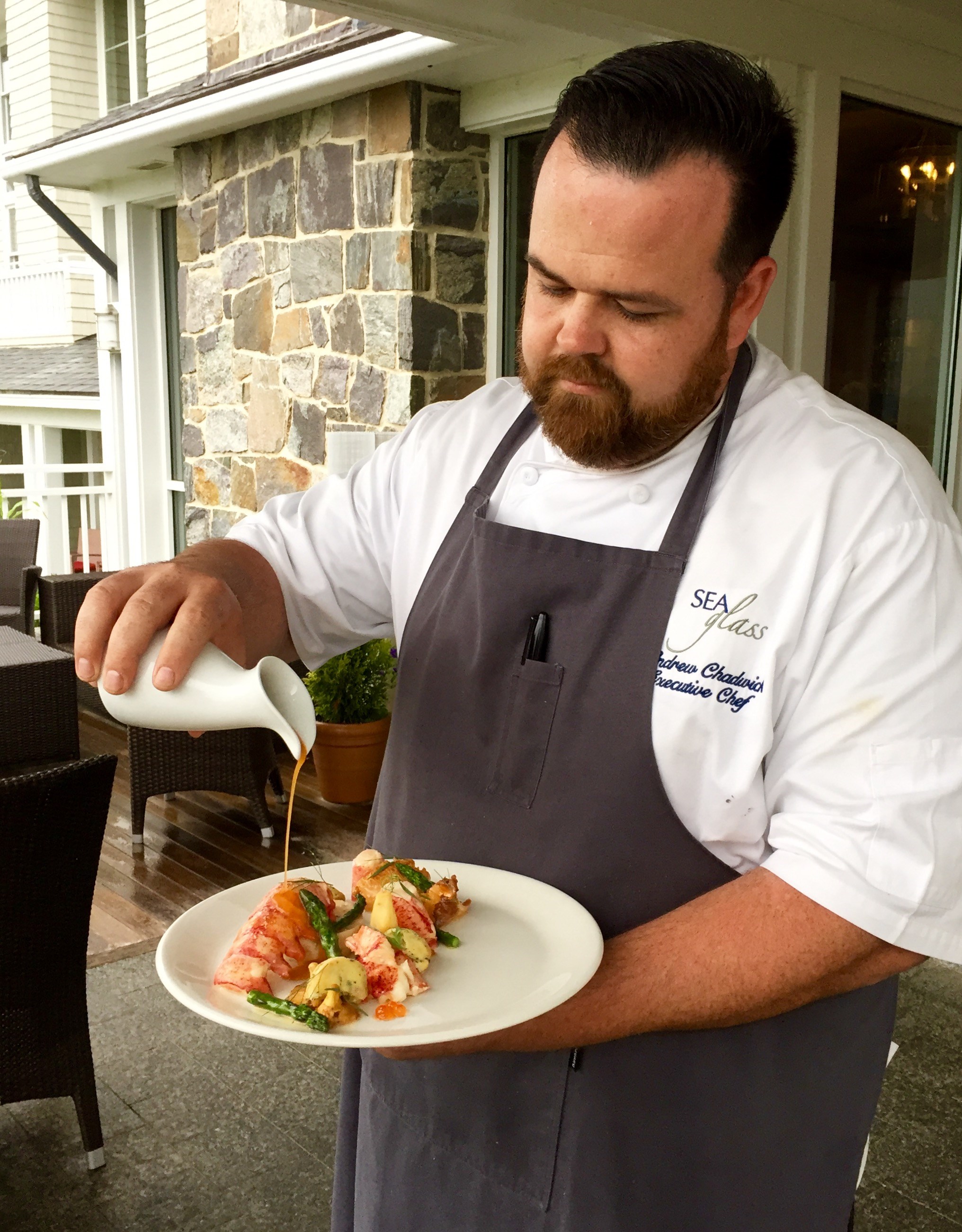 Chef Andrew Chadwick Sea Glass