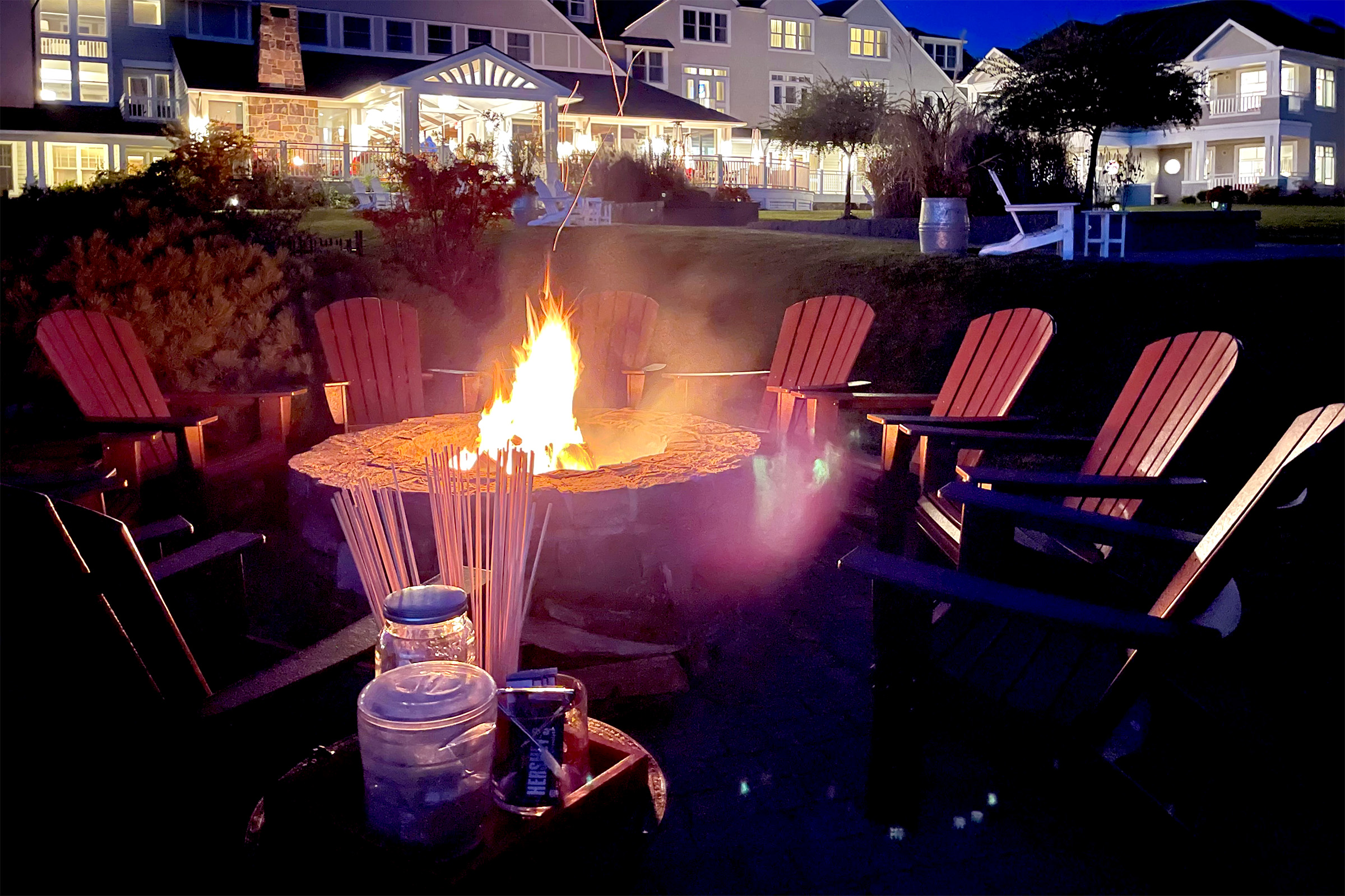 Inn By The Sea Nightly Camp Fire Sor Smores