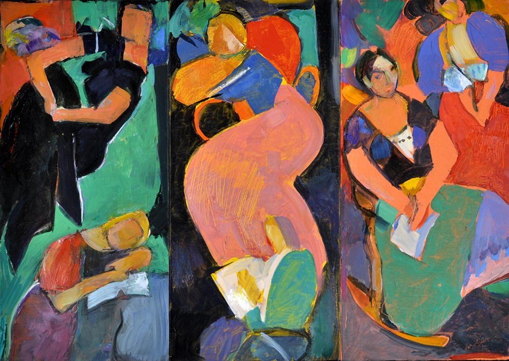 Ed Douglas Mythic Triptych