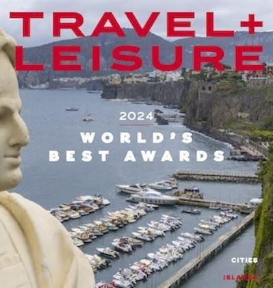Travel + Lesiure Magazine Cover Sq World's Best Awards 24