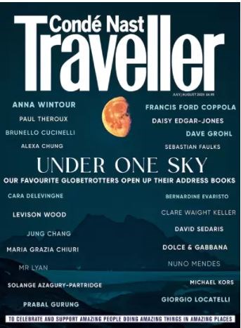 Conde Nast Traveler Magazine