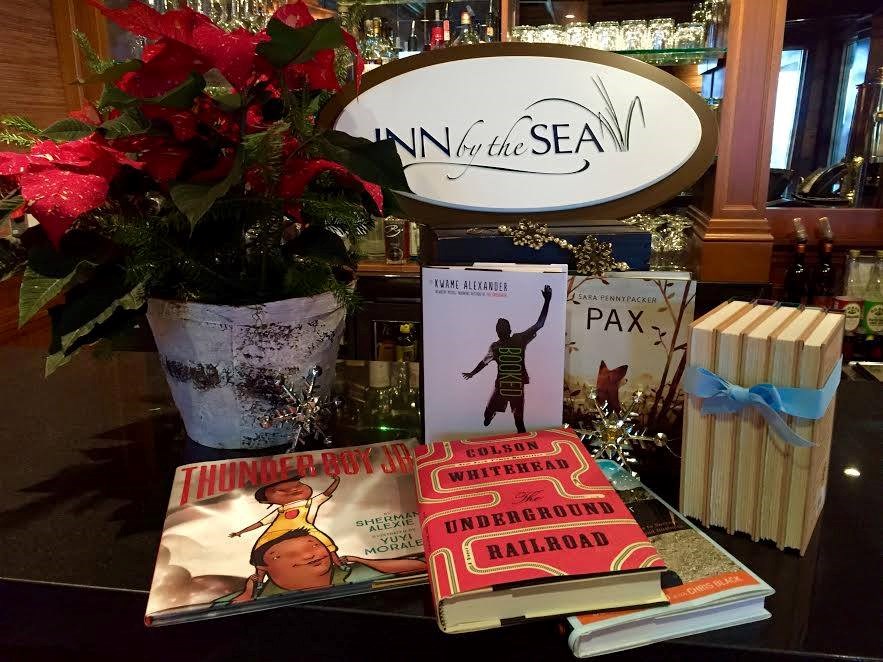 Books On Table At Inn By The Sea