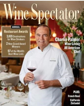 Wine Spectator Magazine Cover 2022