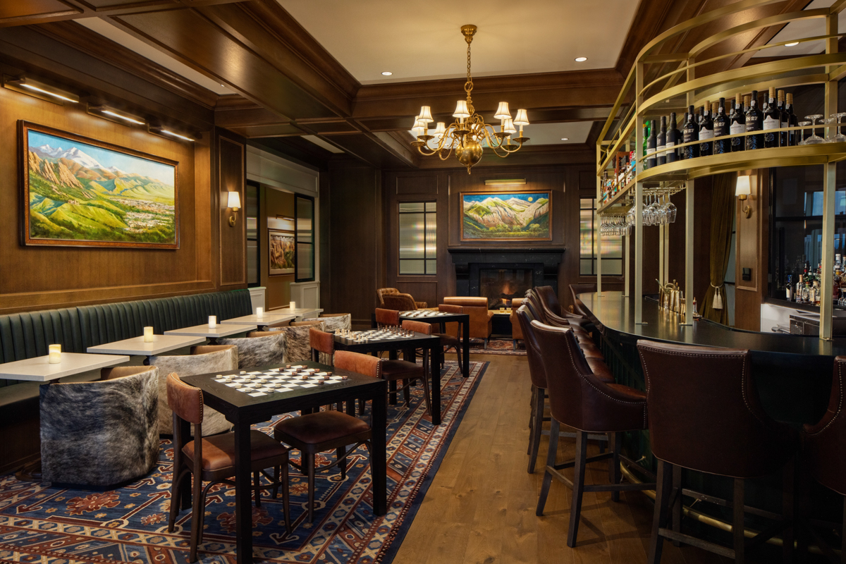 The Faculty Club Bar Area